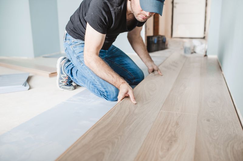 Wide Plank Floor Installation